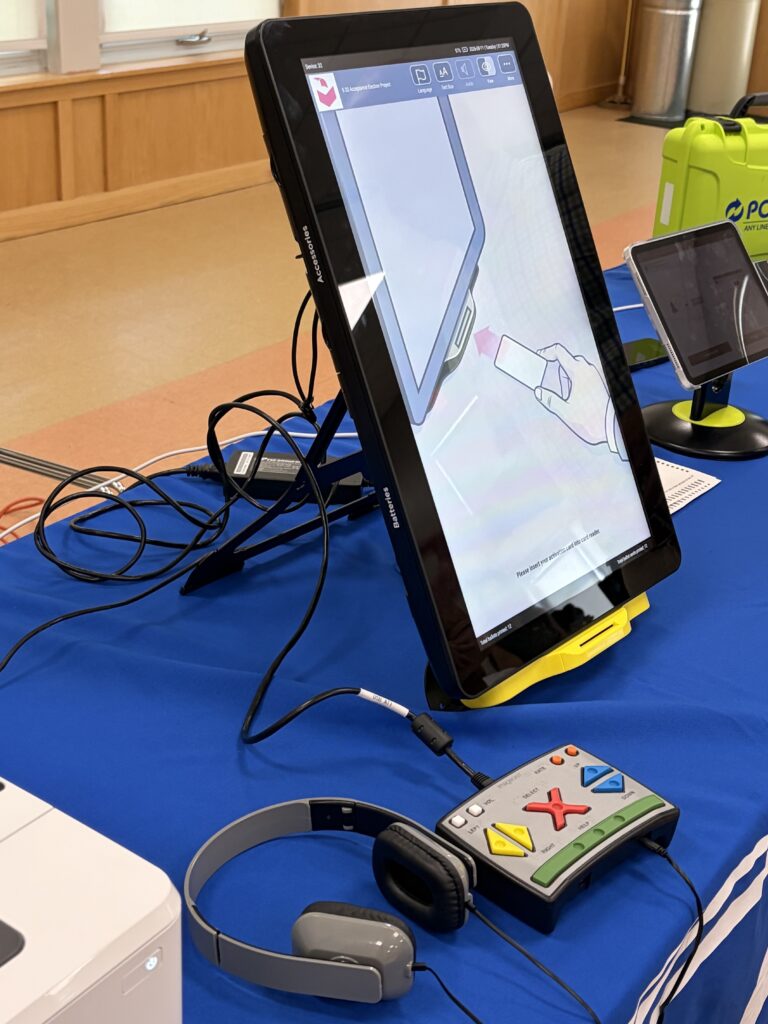 Dominion ImageCast tablet and keypad